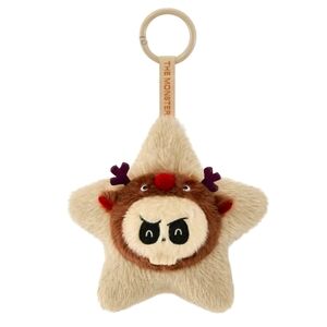 POP MART The Monsters Labubu Sparkly Plush Pendant Light-up Ornament Keychain